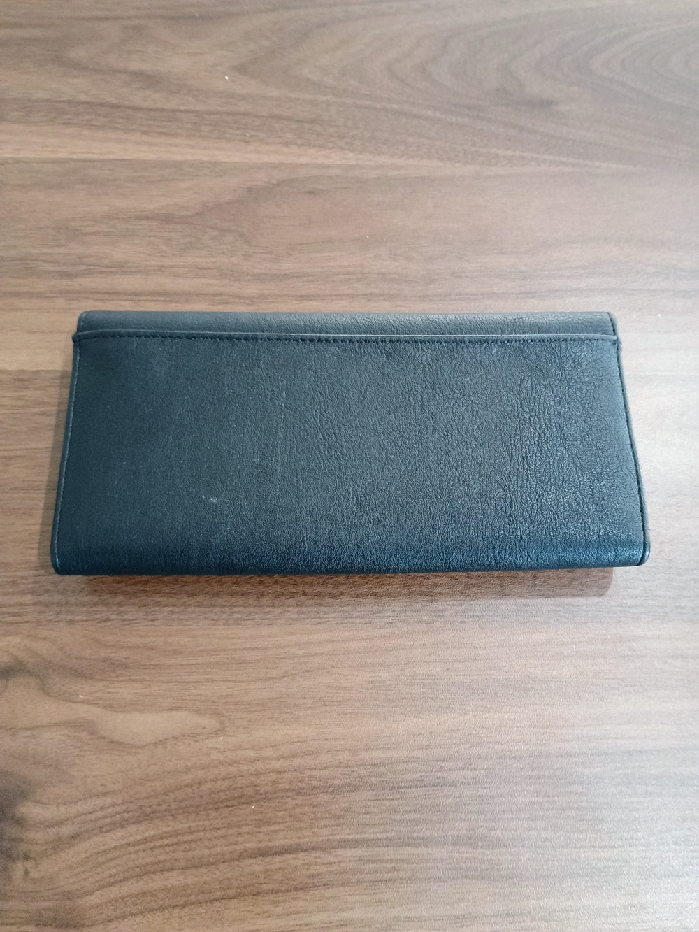 Classic Black Women's Long Wallet - Sleek Everyday Clutch - Picture 2 of 5